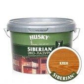HUSKY SIBERIAN «Эко-Лазурь для дерева» полуматовая клен (2,5л) - КОЛОРЛОН ВТД Новосибирск