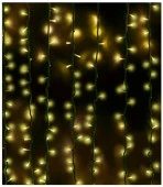 Электрогирлянда на 220 LED ламп, размер 300x200 cм, теплый белый , 8 режимов, арт.92812 - КОЛОРЛОН ВТД Новосибирск