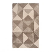 Коврик для ванной комнаты хлопковый натуральный, 60*100 см, STONE, NATURAL FOR-STN60-100NAT - КОЛОРЛОН ВТД Новосибирск
