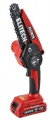 ELITECH Пила цепная аккумуляторная ПА 206К, 20В/1х2Ач Li-lon, 15см, 1/4", 1.1мм, 0.75кг, рез 50мм - КОЛОРЛОН ВТД Новосибирск