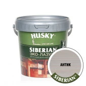 HUSKY SIBERIAN «Эко-Лазурь для дерева» полуматовая антик (0,9л; 6шт) - КОЛОРЛОН ВТД Новосибирск