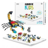 30021 Конструктор QBRIX KIDS Мир жучков - КОЛОРЛОН ВТД Новосибирск