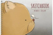 Скетчбук. Альб д.рис 40л Wсп А5 10737-EAC обл БЦ мат лам 120г Кошки-мышки Sev - КОЛОРЛОН ВТД Новосибирск