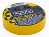 Изолента ПВХ 15мм/10м/0,13мм желтая КРЕПТОН - КОЛОРЛОН ВТД Новосибирск