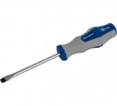 Отвертка Ultra Grip КОБАЛЬТ SL 6,0 х 100 мм CR-V, двухкомпонентная рукоятка (1 шт.) подвес - КОЛОРЛОН ВТД Новосибирск