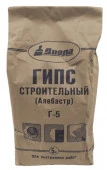 Гипс строительный Г-5 (Алебастр) 5кг/Пакет - КОЛОРЛОН ВТД Новосибирск