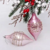 Набор украшений SHINE "Star Thread" 13,8х6,5 см (2 шт.), rose pink/baby pink 201-1933 - КОЛОРЛОН ВТД Новосибирск
