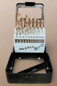 FixTeQ Набор сверел по металлу FDS 19 (1-10)x0.5mm - КОЛОРЛОН ВТД Новосибирск