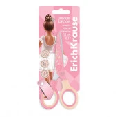 60491 НОЖНИЦЫ 13 СМ. ERICHKRAUSE JUNIOR DECOR POINTES, ПРИНТ, АССОРТИ, БЛИСТЕР /12/240/ - КОЛОРЛОН ВТД Новосибирск