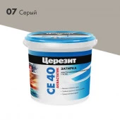 CE 40/1 Затирка аквастатик (серый 07) 1кг - КОЛОРЛОН ВТД Новосибирск