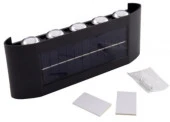 Фонарь садовый 24х8х4см 10LED на солнечной батарее, (холодный/теплый белый) Код272178 - КОЛОРЛОН ВТД Новосибирск