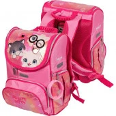 Ранец deVENTE "Mini. Sweet Cats" 7030209 жёст.спинка,35*26*20см,800гр. - КОЛОРЛОН ВТД Новосибирск