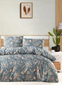 КПБ DO&CO"RANFORCE"200*220 (50*70/2) KAREL (зелёный) - КОЛОРЛОН ВТД Новосибирск