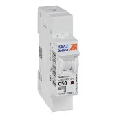 KEAZ 1P C 50А 4.5кА Автомат OptiDin BM63 326799 - КОЛОРЛОН ВТД Новосибирск