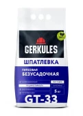GT-33 Шпатлевка гипсовая Безусадочная Геркулес, 5 кг (п/э пакет) - КОЛОРЛОН ВТД Новосибирск