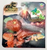 20111 Игрушка для детей "Динозаврик, меняющий цвет (оранжевый)" - КОЛОРЛОН ВТД Новосибирск