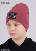 CLEVER 546605р Шапка детская, 52-54, Меланж бордовый - КОЛОРЛОН ВТД Новосибирск
