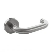АКЦИЯ Ручка дверная "MARLOK" H-0203-INOX нержавеющая сталь - КОЛОРЛОН ВТД Новосибирск