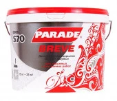Декор. покрытие с эф. мелкой шубы PARADE DECO Breve S70 Белый 4кг Россия - КОЛОРЛОН ВТД Новосибирск