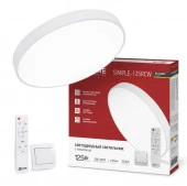 Светильник SCANDY SIMPLE-125RCW 125Вт 230В 3000-6500K 10000Лм 400x50мм с ДУ белый IN HOME - КОЛОРЛОН ВТД Новосибирск