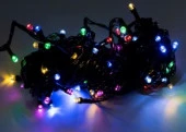 Гирлянда лектрическая l=9м 100LED (serial connection) 8 режимов, мультиколор арт.2024-3166 Код273306 - КОЛОРЛОН ВТД Новосибирск