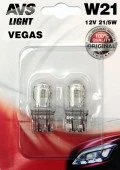 Лампа AVS Vegas в блистере 12V. W21/5W(W3x16q)- 2 шт. - КОЛОРЛОН ВТД Новосибирск