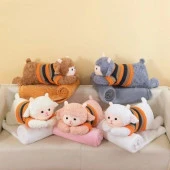 Плед-сумка велсофт детский 5616-77 - КОЛОРЛОН ВТД Новосибирск