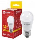 14W LED-ШАР-VC 14Вт 230В E27 3000K 1330Лм IN HOME - КОЛОРЛОН ВТД Новосибирск