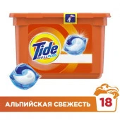 TIDE СМС жидк. в растворимых капсулах Альпийская свежесть 18х24.8г - КОЛОРЛОН ВТД Новосибирск