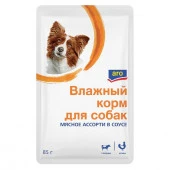 85Г КОРМ ДЛЯ СОБ ARO МЯСНОЕ АССОРТИ  130490 - КОЛОРЛОН ВТД Новосибирск