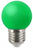 5W Лампа GLDEN-G45PB-5-230-E27 GREEN - КОЛОРЛОН ВТД Новосибирск
