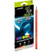 Карандаши 12цв. deVENTE "Football Time" 5022419 шестигр.,2М,грифель 2,8мм,к/к - КОЛОРЛОН ВТД Новосибирск