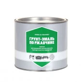 ПЕРВАЯ ЦЕНА Грунт-эмаль по ржавчине зеленый (1,8кг; 6шт) - КОЛОРЛОН ВТД Новосибирск