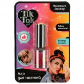Лак для ногтей фуксия, металлик, 10 мл TIK TOK GIRL  LM61791TTG - КОЛОРЛОН ВТД Новосибирск