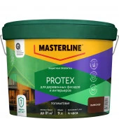 Защитная пропитка Masterline Protex  Палисандр 9л - КОЛОРЛОН ВТД Новосибирск