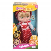 395126 Кукла Маша и Медведь маша 25 см, озвуч, горох, кор КАРАПУЗ в кор.18шт - КОЛОРЛОН ВТД Новосибирск