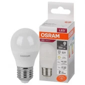 Лампа LEDVANCE LED 10 Вт E27 3000К 800Лм шарик 220 В (замена 75Вт) OSRAM - КОЛОРЛОН ВТД Новосибирск