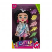 390475 Кукла супер подружка 15 см, аксессуары в кор.2*84шт - КОЛОРЛОН ВТД Новосибирск