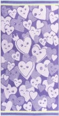 Полотенце махровое Valentines ПЦ-3502-5728 1сорт цв. 10000 70Х130 - КОЛОРЛОН ВТД Новосибирск