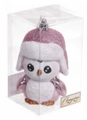 Ёлочная игрушка "Милый пингвинёнок" 12*7*12 см, розовый 916-0823 - КОЛОРЛОН ВТД Новосибирск