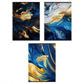Тетр 96л скр А4 кл 14589/3-EAC полн УФ лак Golden Blue - КОЛОРЛОН ВТД Новосибирск