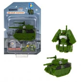 1toy "Мой первый трансформер: военная серия" (собирается в танк, 6 см, блистер) - КОЛОРЛОН ВТД Новосибирск