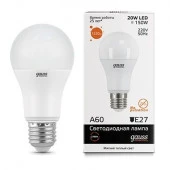 20W Gauss Elementary A60 20W 1520lm 3000K E27 LED - КОЛОРЛОН ВТД Новосибирск