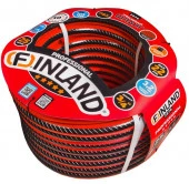 2576 FINLAND Шланг поливочный ПВХ 3/4" С НАСЕЧКАМИ, 25 м, 3-слойный,красно-черный - КОЛОРЛОН ВТД Новосибирск