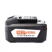 RedVerg Аккумулятор LI-ION 18V 4.0АЧ индикация степени заряда - КОЛОРЛОН ВТД Новосибирск