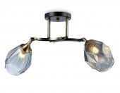Люстра TR303037/2 SB/BK/SM  бронза/черный/дымчатый E27/2 max 40W 580*200*270 - КОЛОРЛОН ВТД Новосибирск