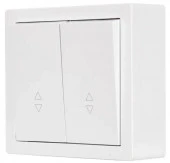 752-0200-106 LETO Переключатель 2 кл. белый - КОЛОРЛОН ВТД Новосибирск