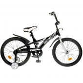 283809 Велосипед подростковый 20" BMW j-тип, страх.кол., звонок, черн./бел. в кор.1шт - КОЛОРЛОН ВТД Новосибирск