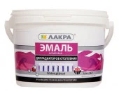 Эмаль акрил. д/радиаторов отопления Лакра Бел. глянц. 0,9кг Л-С - КОЛОРЛОН ВТД Новосибирск
