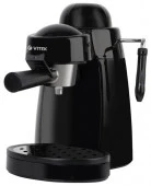 Кофеварка VITEK VT-1518(750W, капучино/латте)  черный - КОЛОРЛОН ВТД Новосибирск